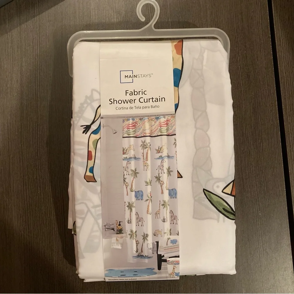 Kids Safari Shower Curtain